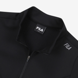 Fila Slimfit V Brushed Training Top - Naisten Liivit - Mustat | FI-48793